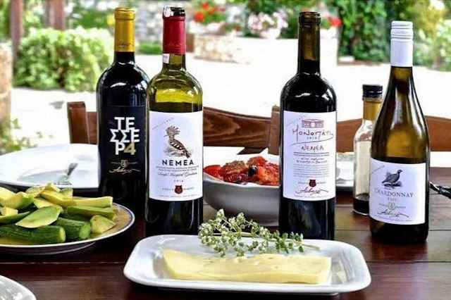 Nemean Wine - Taken with tasty appetisers